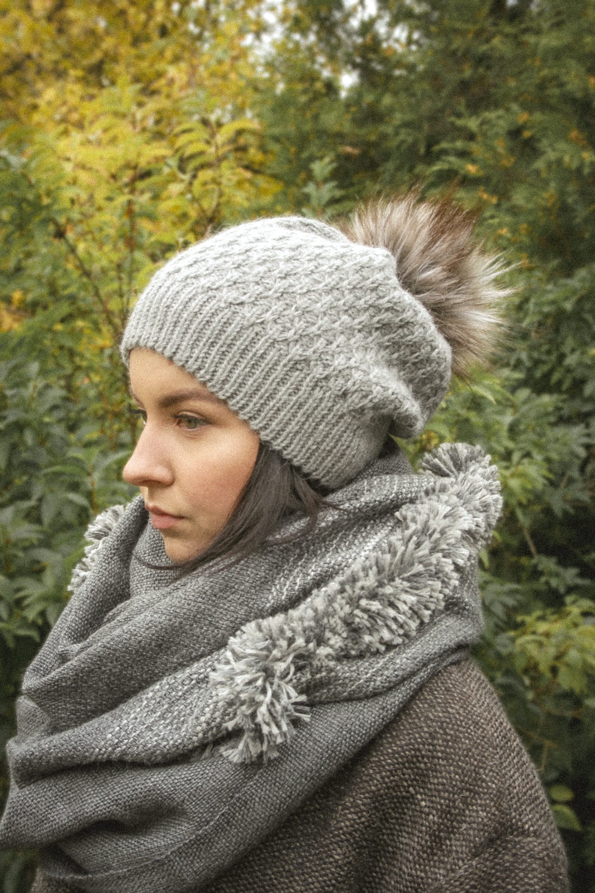 帽子 SO ORIGINAL BIG WOOL KNIT CAP SO ORIGINAL BIG WOOL KNIT CAP (FOG)