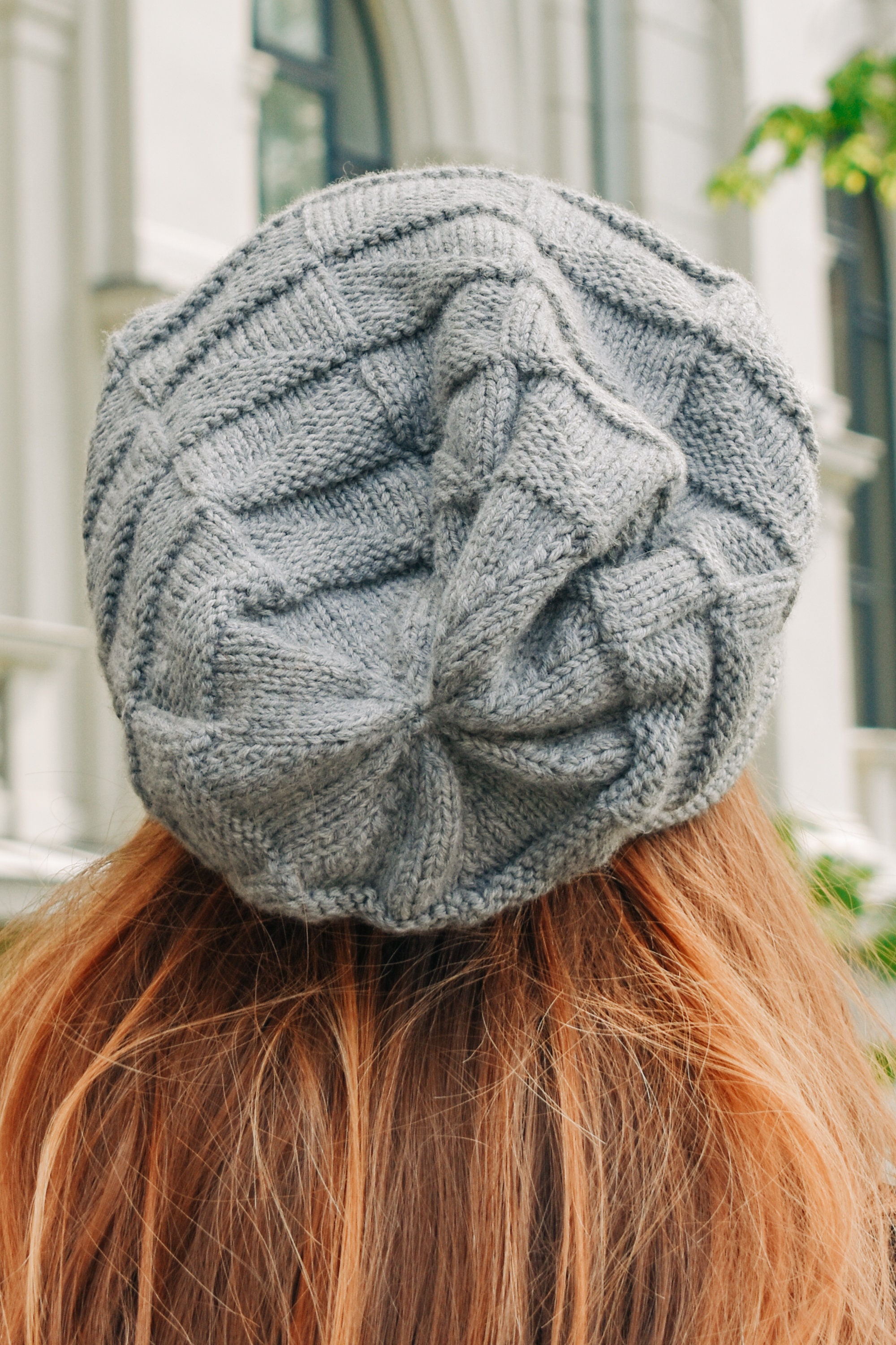 Oversized Beanie, Slouchy Women