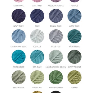 Drops Alpaca Color Chart 2
