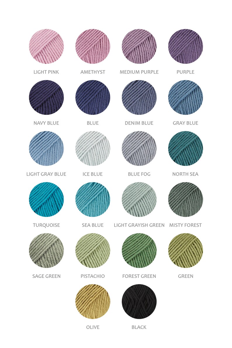 Drops Alpaca Color Chart 2