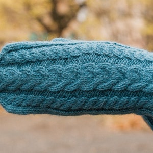 100% alpacawollen wanten / kabelgebreide wanten verkrijgbaar in 51 kleuren / alpacawanten / dikke handschoenen / handgebreide winterwanten