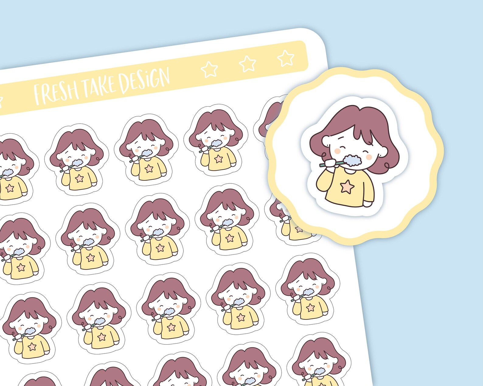 girl stickers sticker sheet with 4233 stickers cute girl