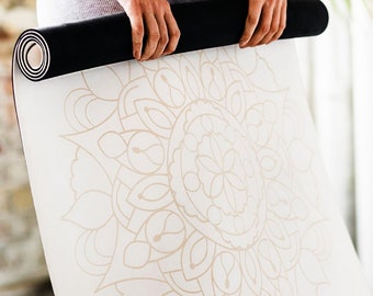 Eco Friendly Mandala Yoga Mat