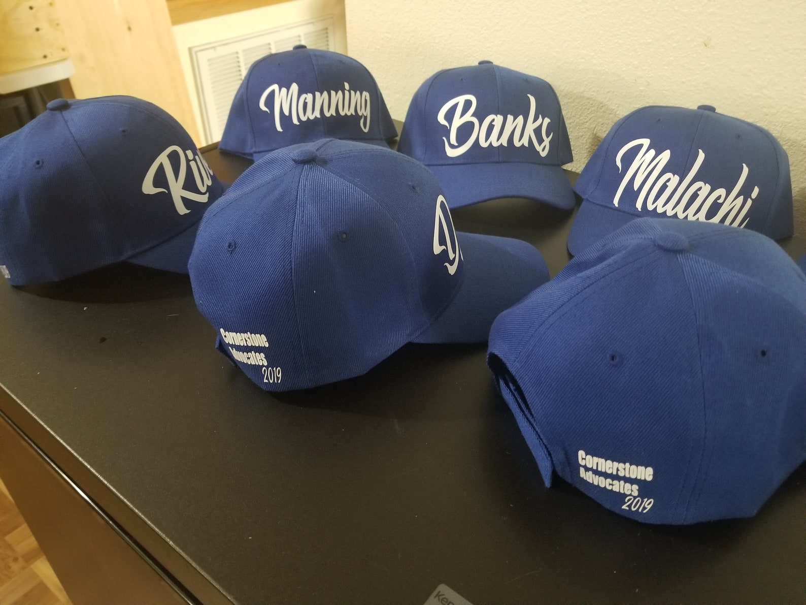 Custom Team hat with logo Hat with name Hat with logo Team Etsy