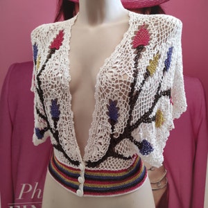 Crochet half jacket design online