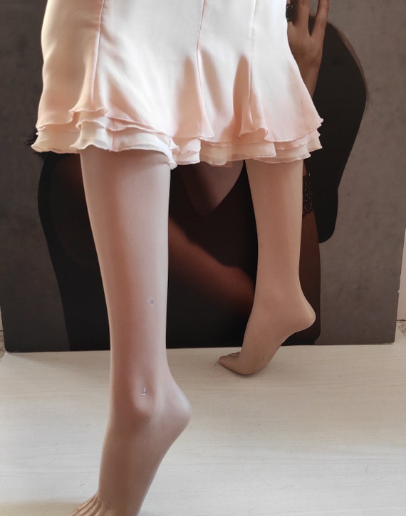 Romantic Women's Light Peach Tulipe Skirt/Bohemia… - image 6
