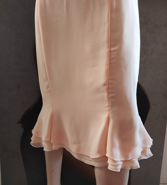 Romantic Women's Light Peach Tulipe Skirt/Bohemia… - image 1