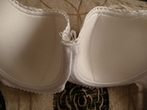 Buy Sexy White Underwear/sexy Balconette Bra/bombshell Push-up Bra