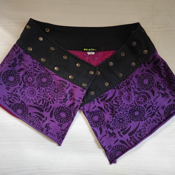Boho Wrap mini skirt/Hippie combination pattern s… - image 5