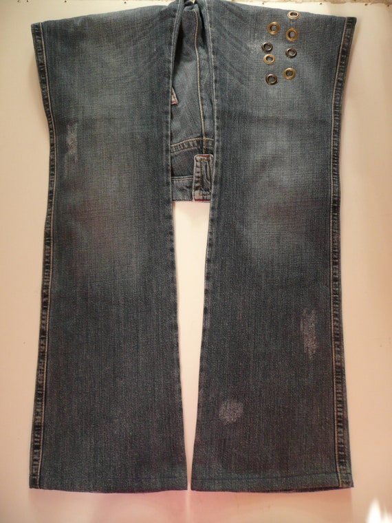 Vintage TOY G.-Italy womens blue jeans/fashion bo… - image 6