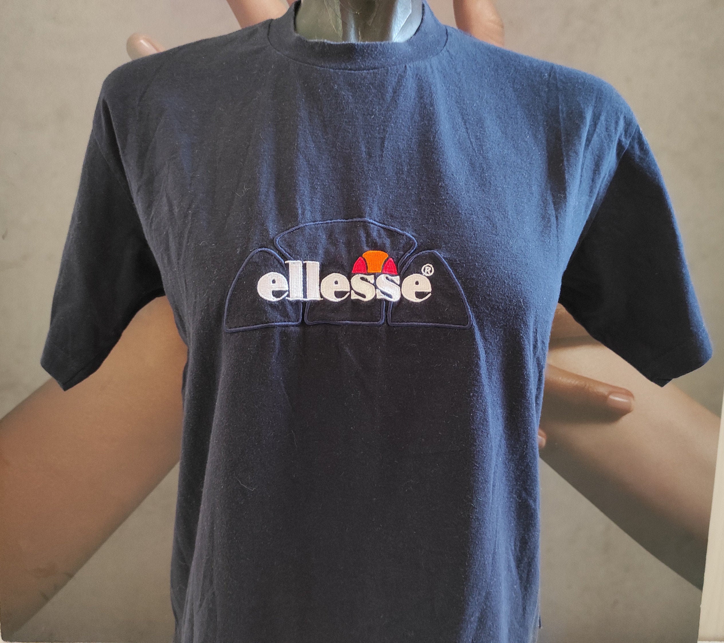 Tee shirt ellesse bleu sales