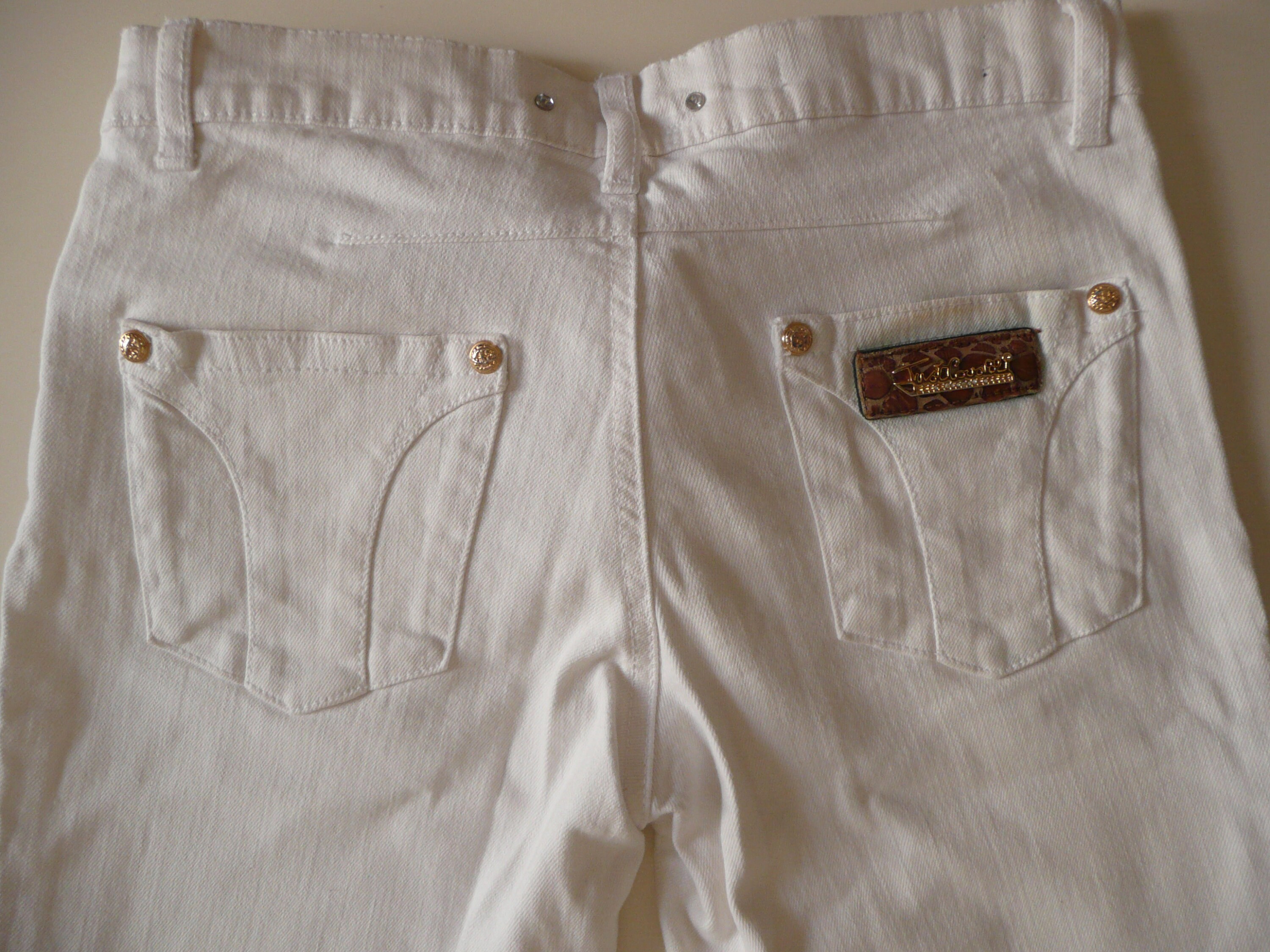 Vintage JUST CAVALLI Women White 