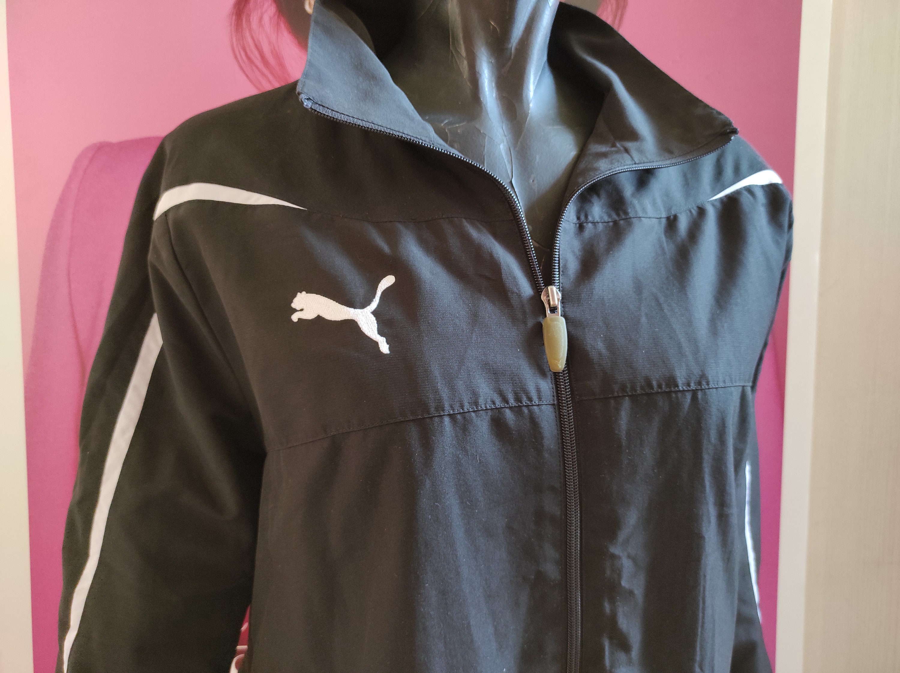 Unisex Athletic Jacket PUMA Original/track Black-white Jacket/training  Jacket/windbreaker/casual Sport Zipper up Sample Jacket/size M. - Etsy  Norway