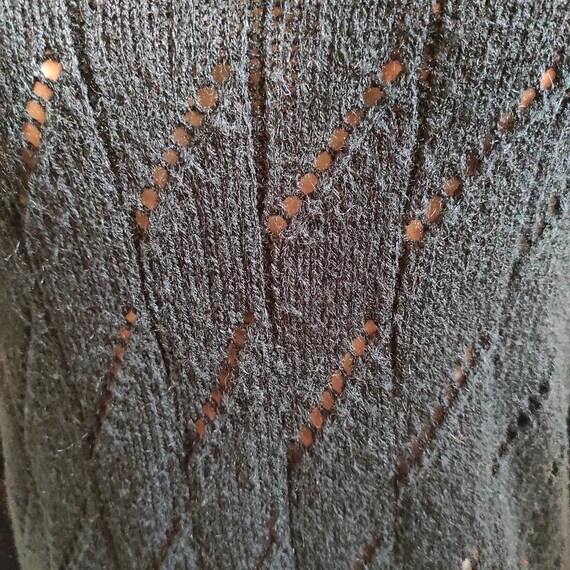 Women's Wool Blend Bohemian Ruffle Knit Pullover … - image 7