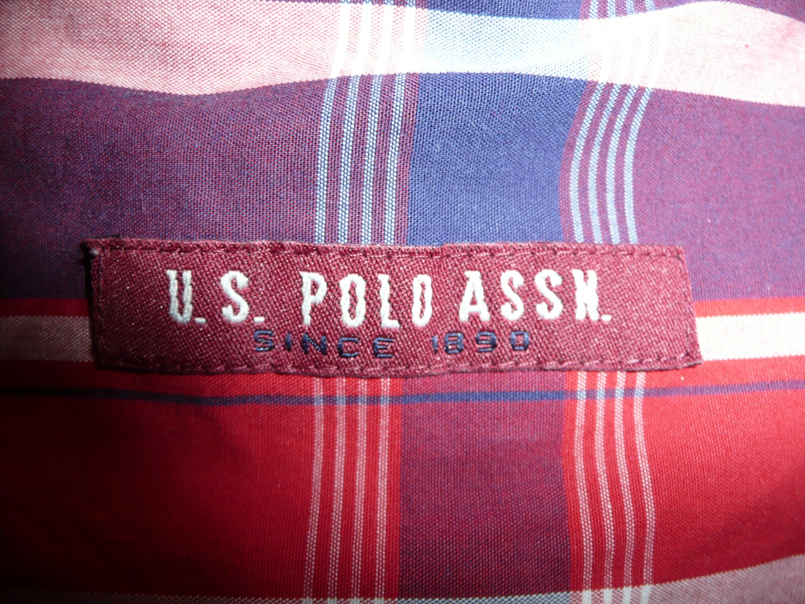 Vintage Women Checked Shirt USPA/U.S.POLO Assn/trandy | Etsy