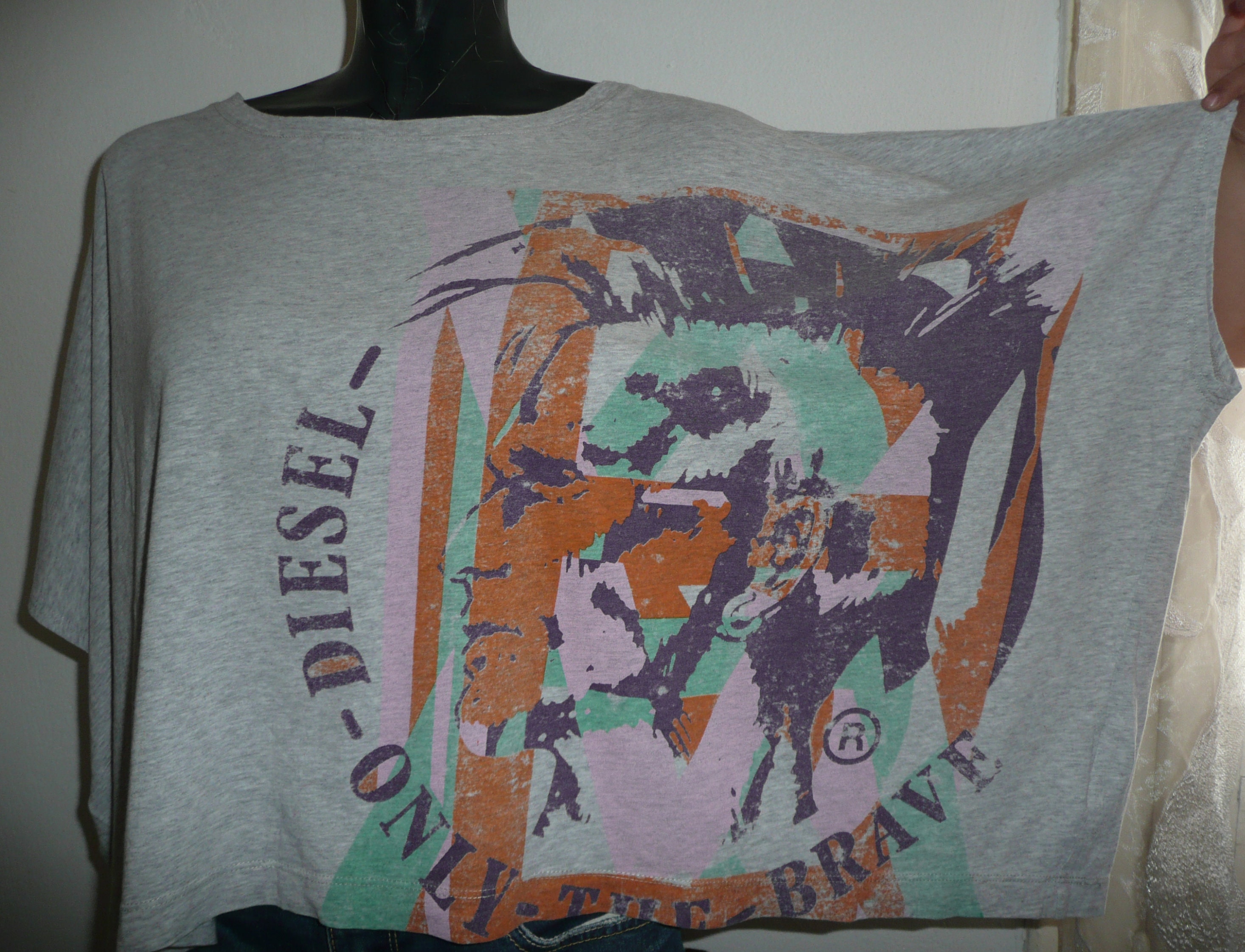 Diesel t-shirt irokese damen sales