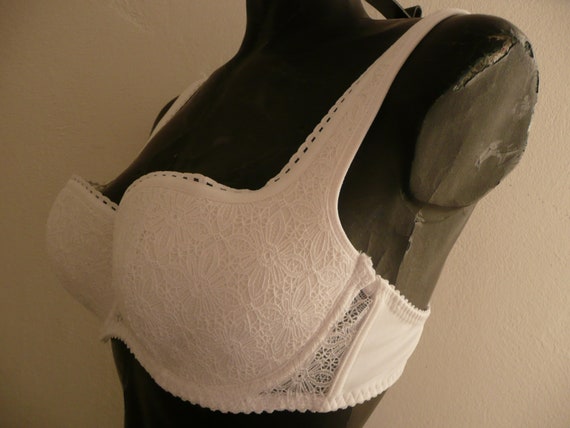 Sexy White Underwear/sexy Balconette Bra/bombshell Push-up Bra/white Floral  Lace Bra/susa/size: Cup B, Eu/d/nl 85, Gb 38, F/B 100, I 5. -  Norway