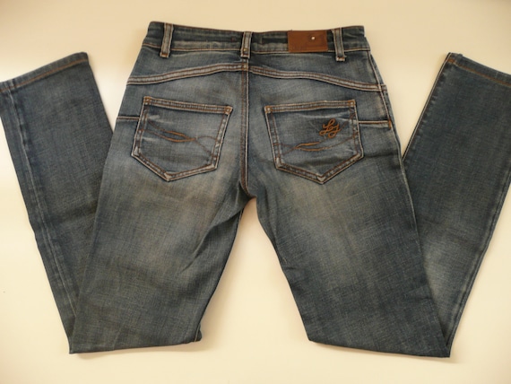 Jeans LIU JO vintage jeans azules para mujeres / pantalones - Etsy México
