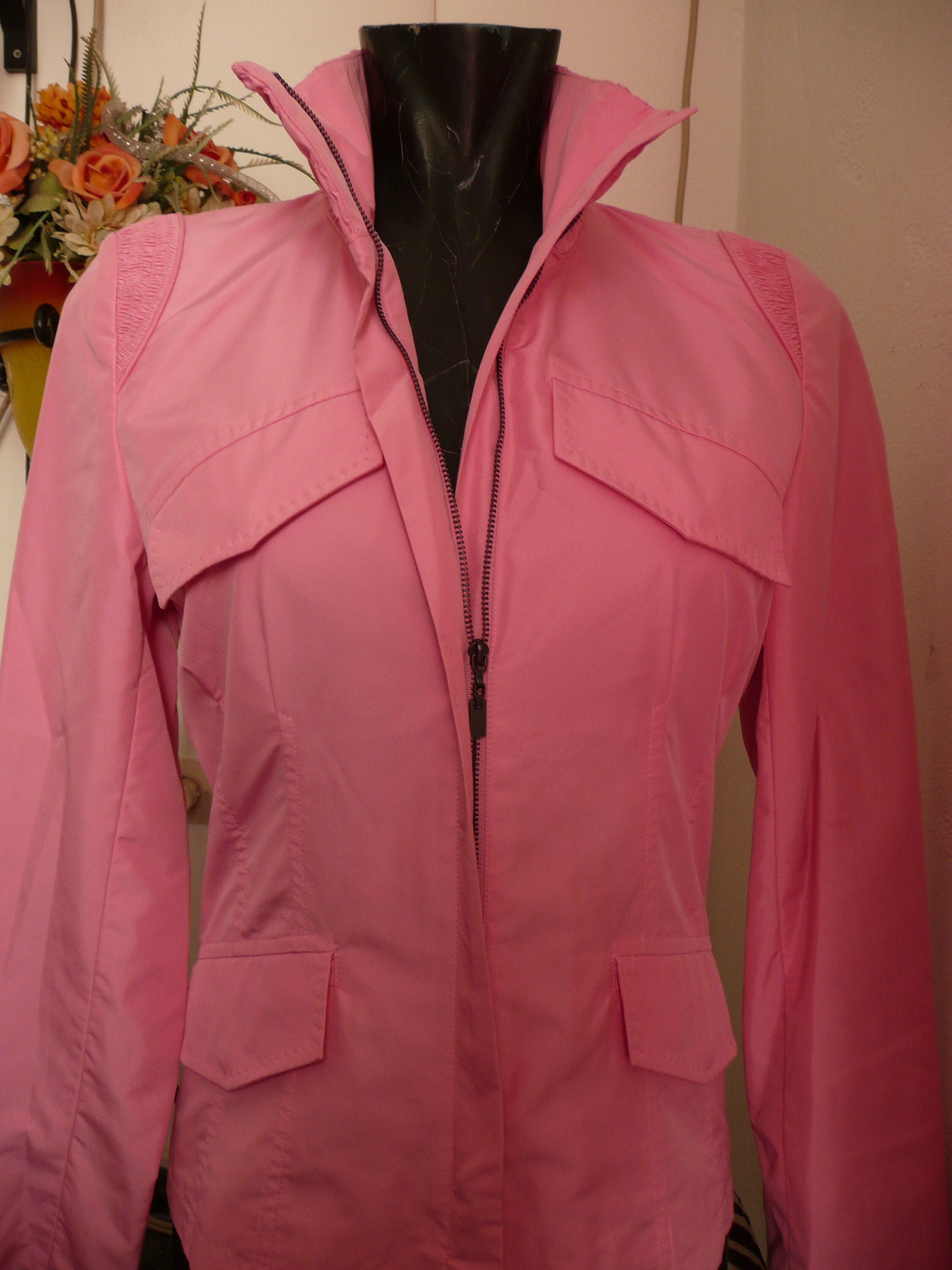 womens pink spring jacket