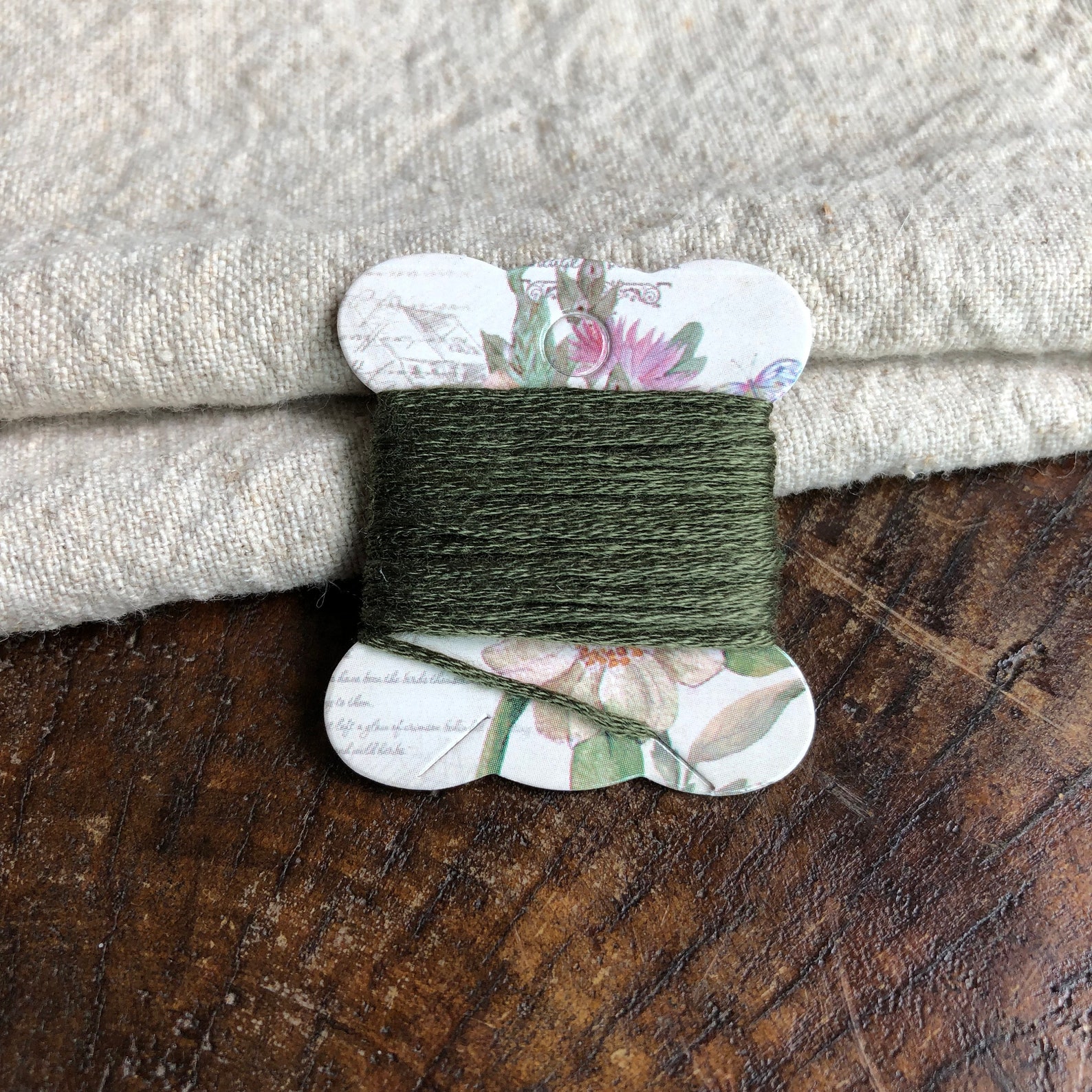 20 Embroidery Floss Bobbins Thread OrganizerLace Ribbon Card Etsy