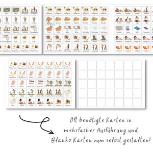 280 routine cards for children to print out, Montessori cards digital download, for daily and weekly routines image 6