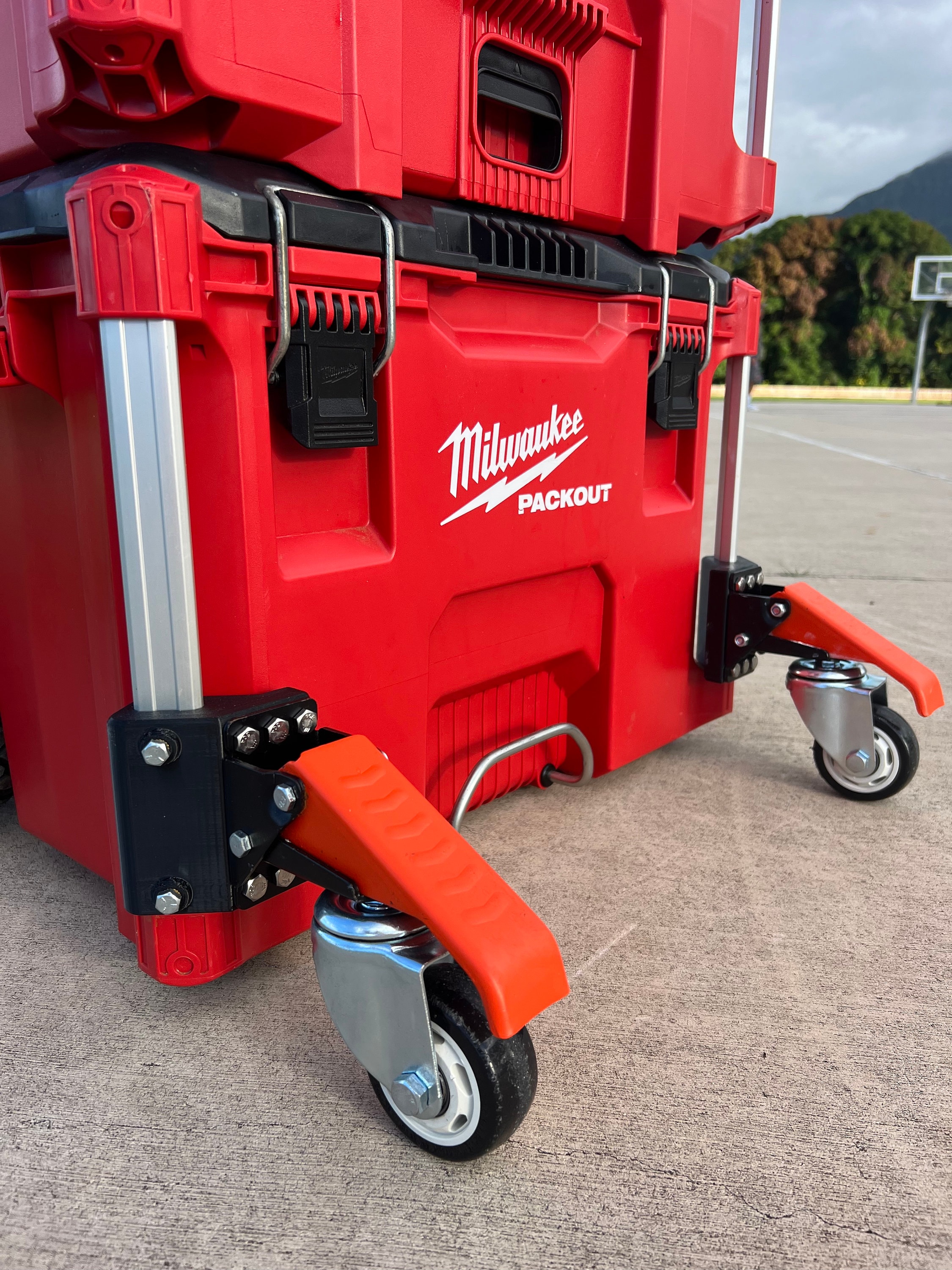Milwaukee Packout Caster Wheel Conversion Set