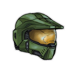 Lufter Gemacht Halo 4 Scout Helm Master Chief Etsy