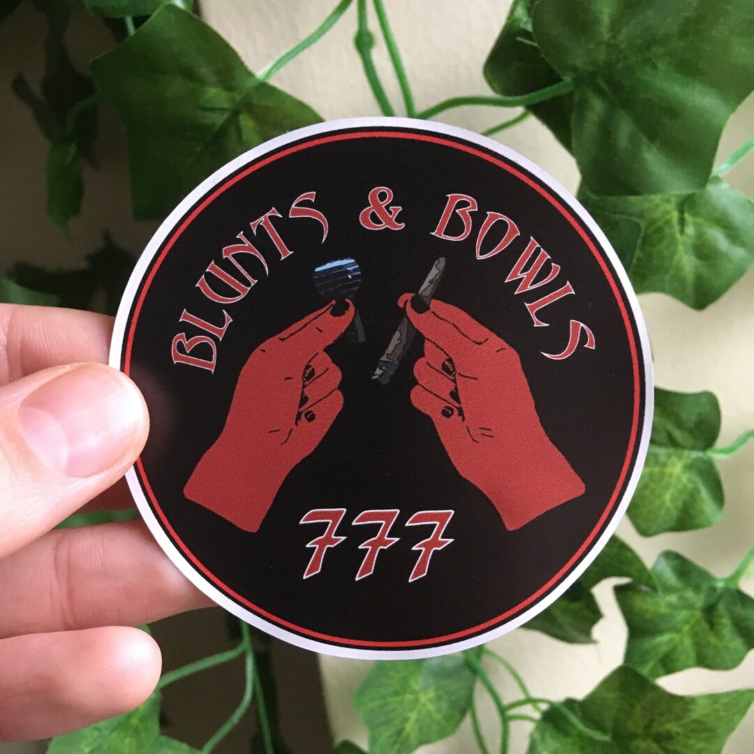 Blunts & Bowls Marijuana Weed Bong 777 Mystic Red Devil Hands Etsy
