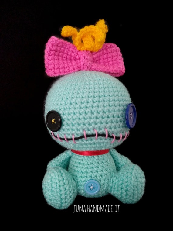 Scrump Doll, Scrump Amigurumi, Lilo & Stitch, Lilo's Doll, Scrump Plush,  Scrump Crochet, Voodoo Doll, Lilo and Stitch Plush, Rag Doll -  Finland