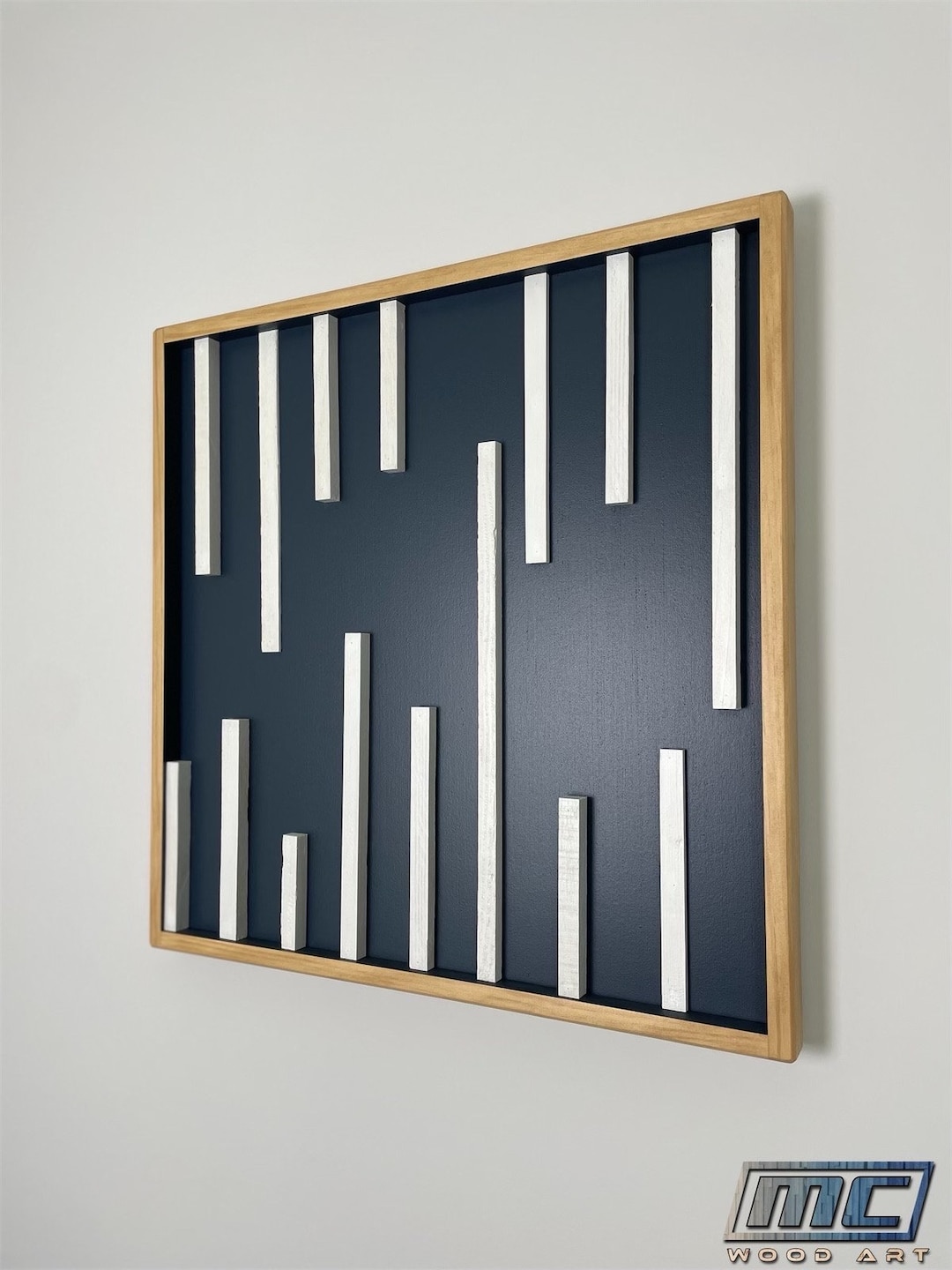 Modern Wall Art, Abstract Wooden Wall Art, Modern Home Decor, Reclaimed