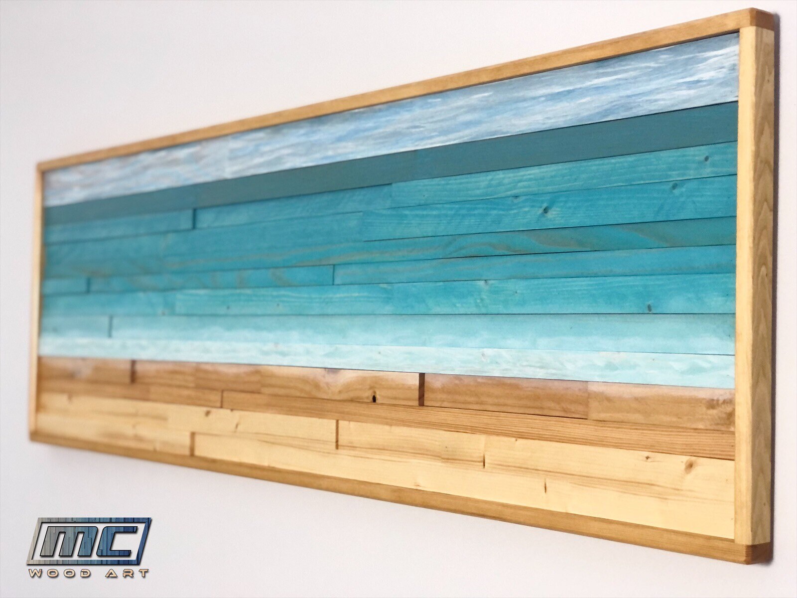 Beach Wood Wall Art Beachhouse Decor Reclaimed Wood Wall - Etsy