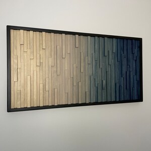 modern wood wall art, wood wall art, 3d wall art, wood wall art large, wood wall sculpture, reclaimed wood wall art, modern wood art, DUSK
