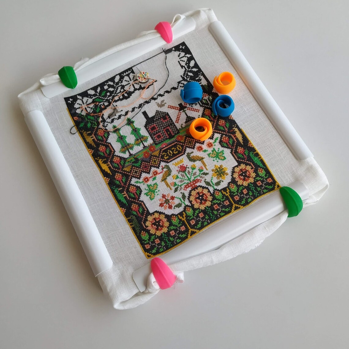 FABRIC HUGGERS. Set of 4 Thread Huggers. Qsnap Huggers. Cross Etsy