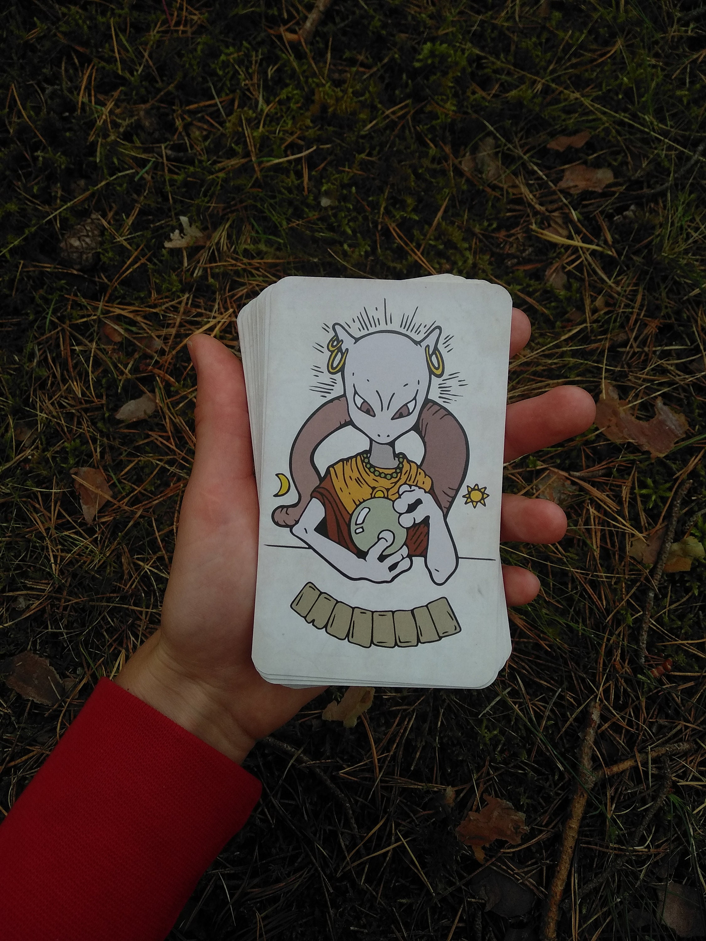Pokemon Tarot Card Deck Major Arcana Etsy