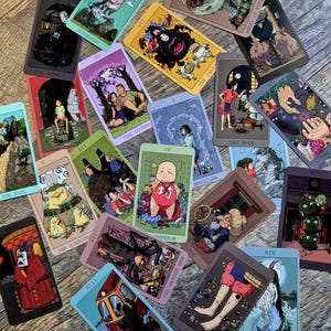 Baraja de Tarot El Viaje de Chihiro / SOLO ARCANOS MAYORES