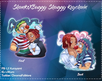ShanksXBuggy Shanbuggy Shuggy Acrylic Keychain