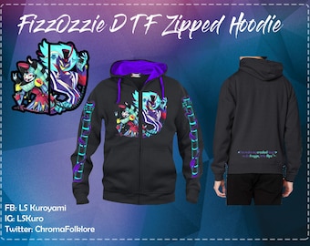FizzieOzzie Zipped Hoodie
