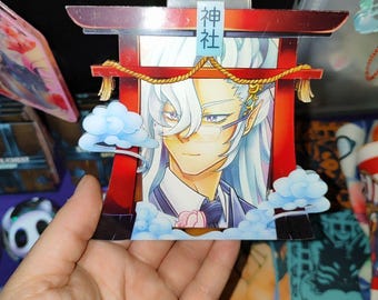 Photocard Holder Omamori Torii - Etsy