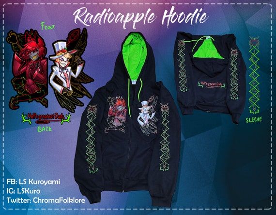 Radioapple Hoodie - Etsy
