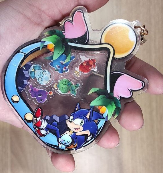 Sonic Chao Expressions Key Chain