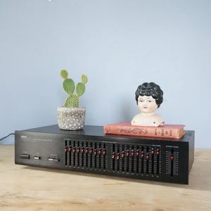 Vintage Yamaha Equalizer 10 band eq audio music enhancer tone adjuster