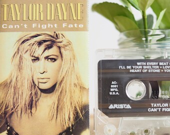 テイラー・デイン　Can't Fight Fate　スペイン盤 LP レコード Taylor Dayne – Can't Fight Fate – Cassette (Album), 1989