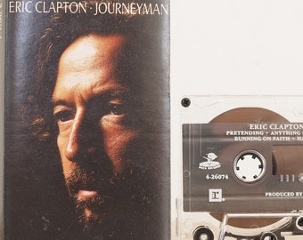 Eric Clapton Journeyman Cassette Tape Dolby REprise 9 26074-4 pretending