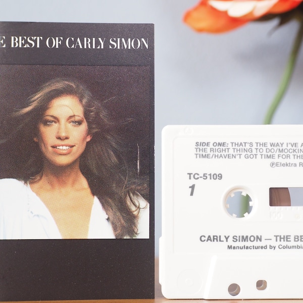 Carly Simon The Best Of Carly Simon Cassette Tape Elektra TC-5109 You're So Vain