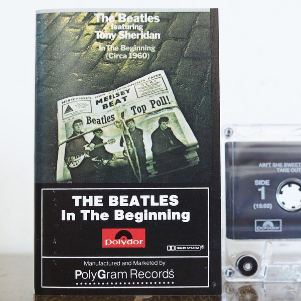 The Beatles In The Beginning Cassette Tape dolby Polygram crc p4 25073 Ain't She sweet