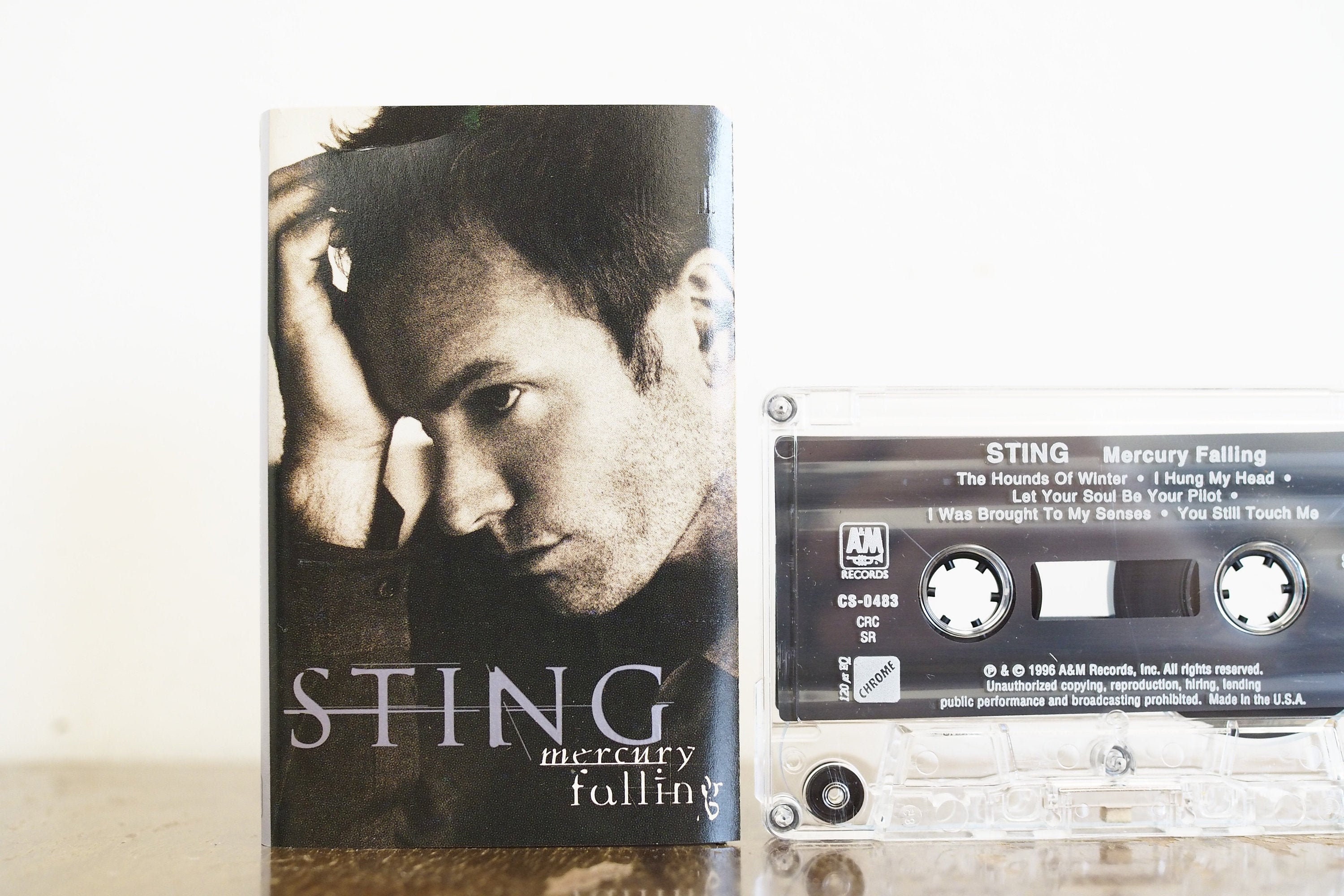 Sting Mercury Falling Cassette Tape Dolby A and M Cs-0483 - Etsy