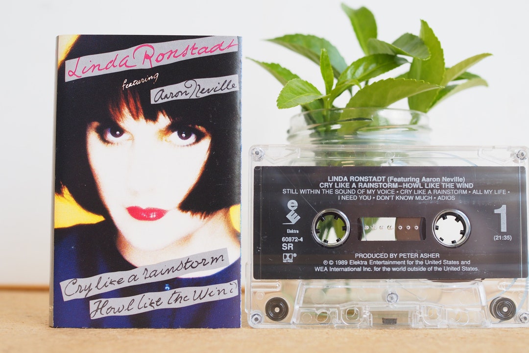 米LP Linda Ronstadt, Aaron Neville Cry Like A Rainstorm Howl Like The Wind 608721 ELEKTRA /00260 Ronstadt, Linda - Cry Like a Rainstorm, Howl Like the Wind
