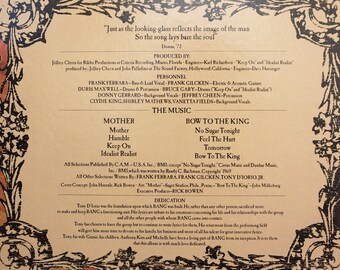 Bang Mother/bow to the King Album Lp Vinyl Record 33RPM Gatefold