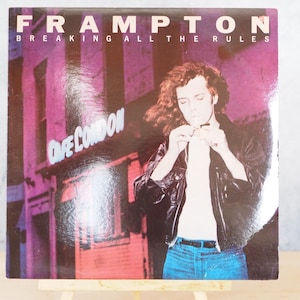 Peter Frampton Breaking all the rules  Vinyl lp record album 33rpm a and M