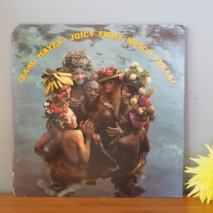 Issac Hayes Juicy fruit (disco Freak) Record Album lp Vinyl Record 33RPM Abc Records abc-953